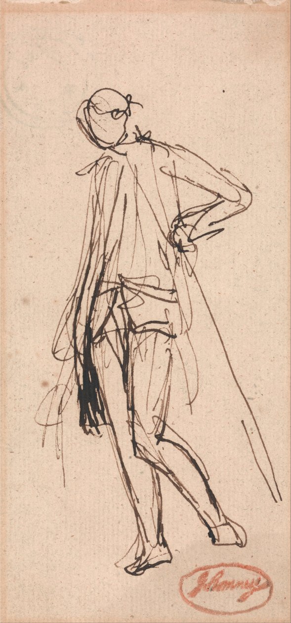 Ayakta Şekil by George Romney