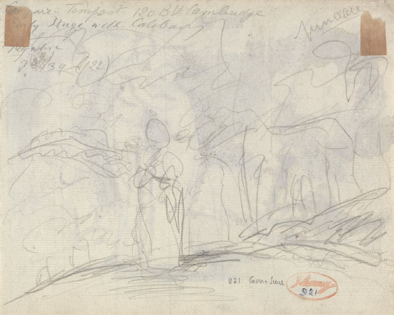 Fırtına, Sürüm A by George Romney