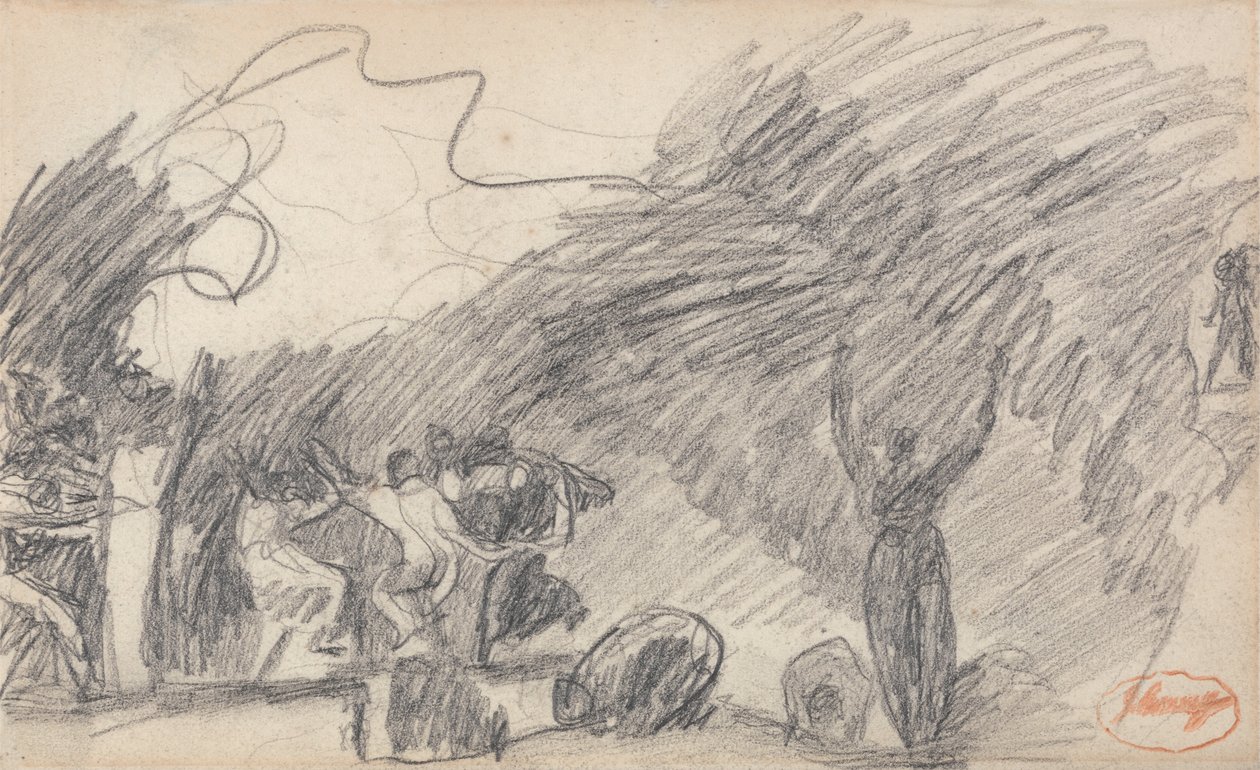 Cadılar Mağarası (MacBeth) by George Romney