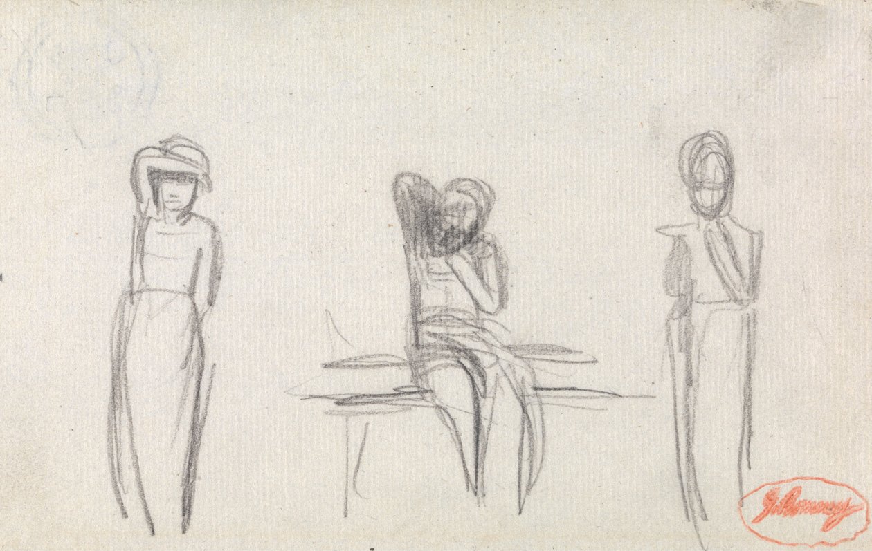 Üç çocuk by George Romney