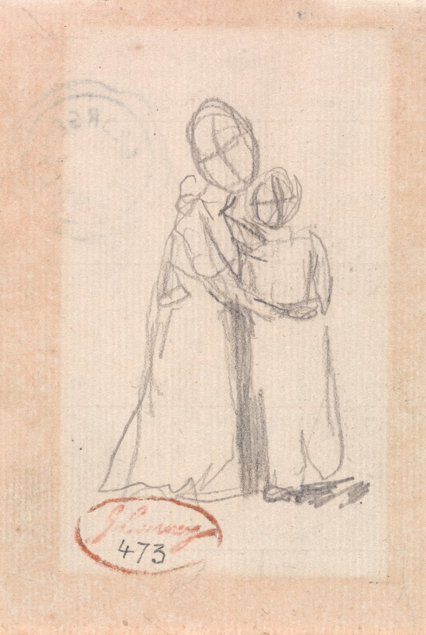 İki çocuk by George Romney