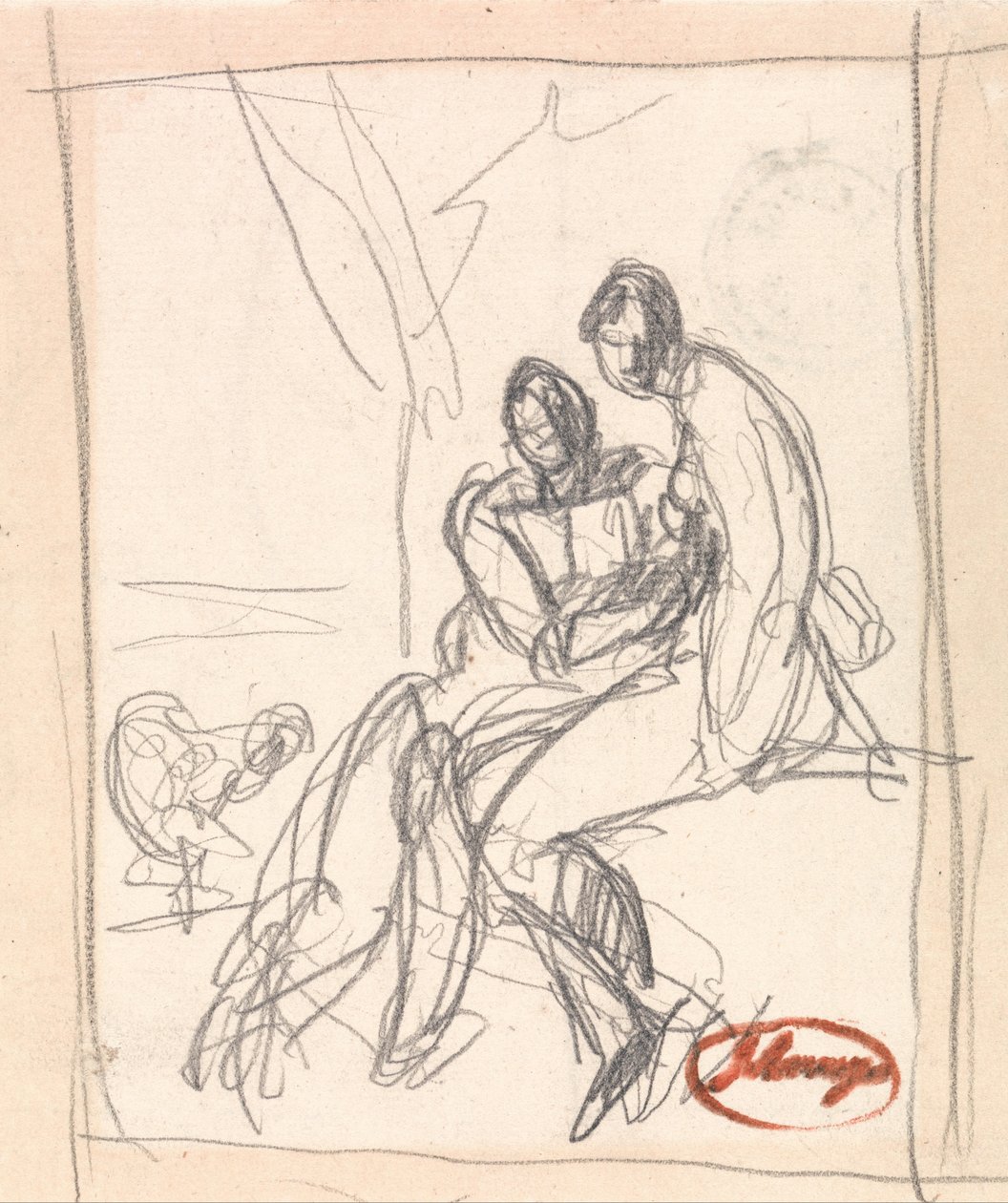 İki aşık by George Romney