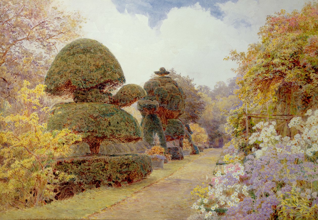 ಬಾರ್ನ್‌ಕ್ಲೂಯಿತ್, ಲಾನಾರ್ಕ್‌ಷೈರ್, 1900 ಟರ್ಕ್ by George Samuel Elgood