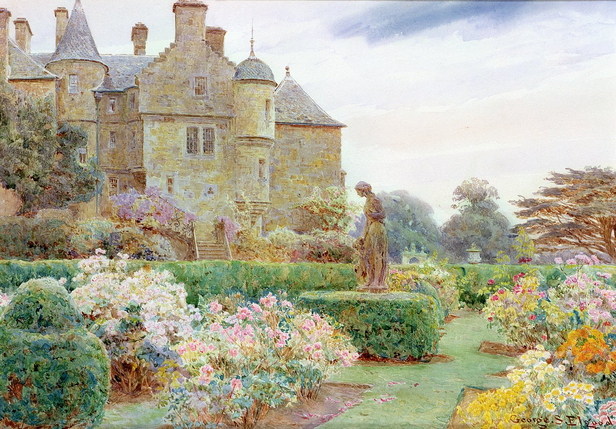 Gül Bahçesi, Balcaskie by George Samuel Elgood