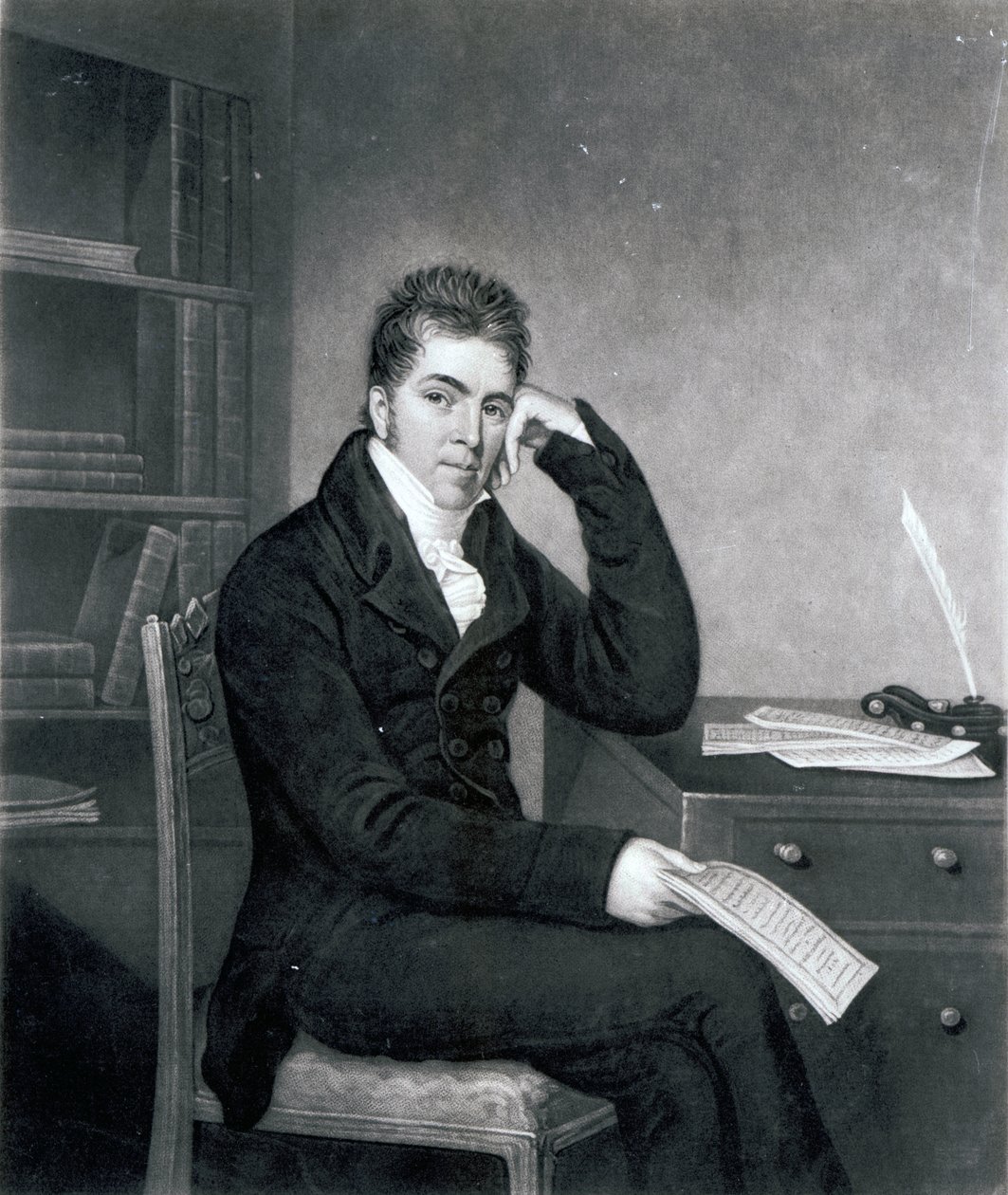 Charles Turner tarafından kazınmış Pierce Egan by George Sharples