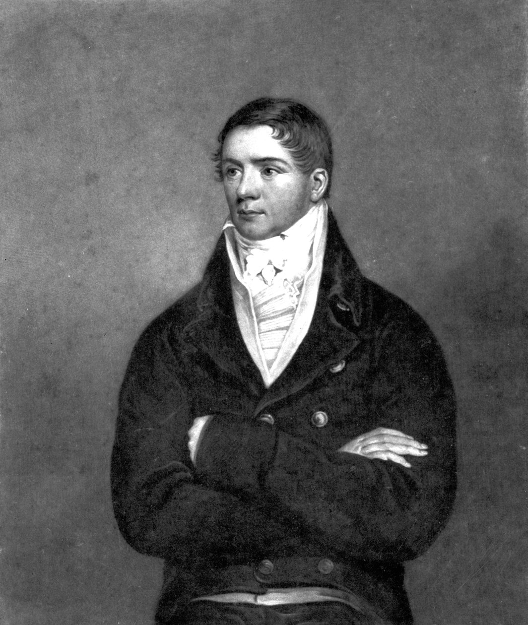 Charles Turner tarafından kazınmış Thomas Belcher, 1814 by George Sharples
