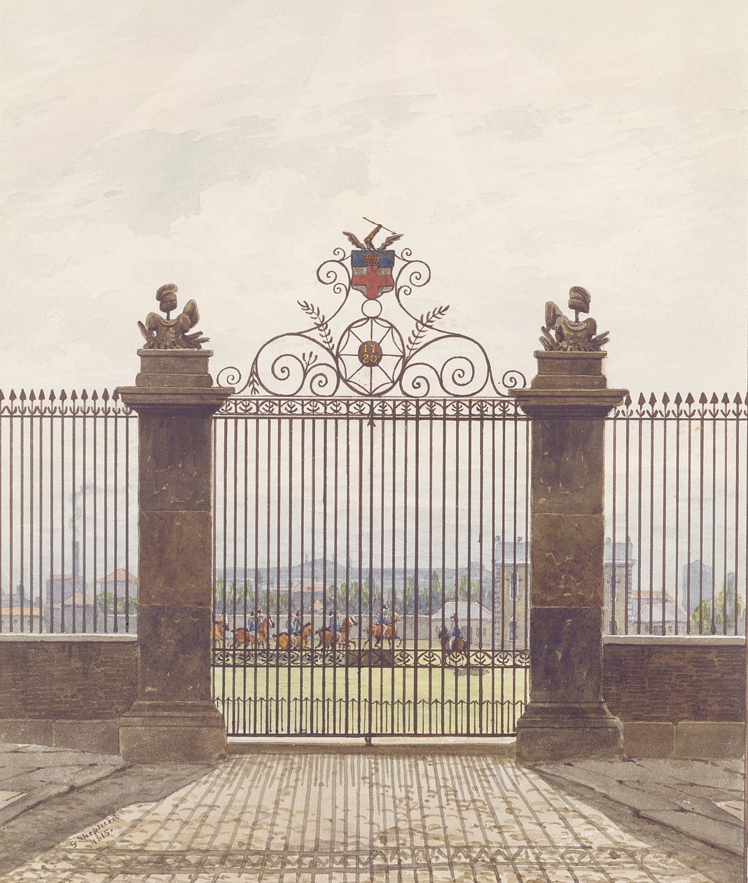 Londra sahnesi, 1815 by George Shepherd