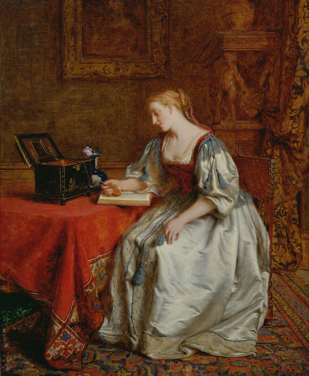 Sevgilisini Rüyada Görmek, 1868 by George Smith