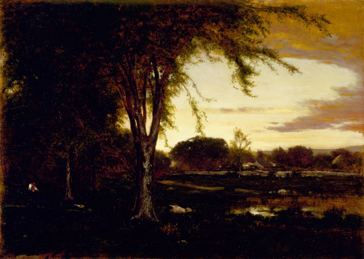 Manzara, 1866 by George Snr. Inness