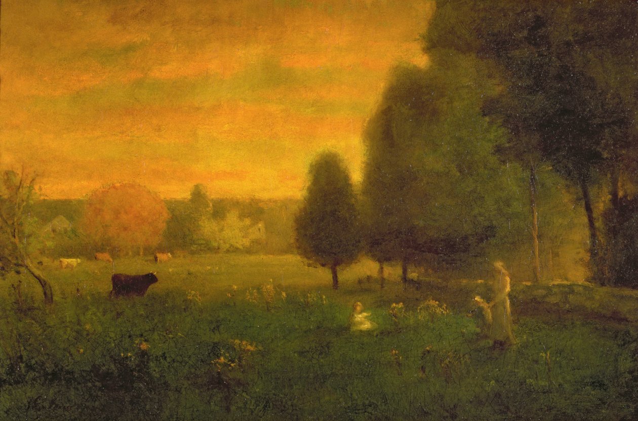 Günbatımı Parlaklığı by George Inness
