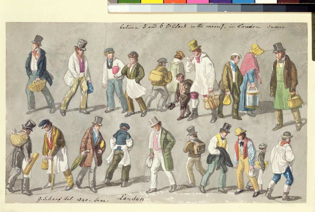 Sabah 5 ile 6 Arası, 1840 by George Snr Scharf