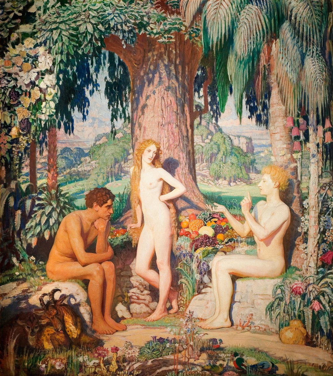 Yaratılış, 1921 by George Spencer Watson