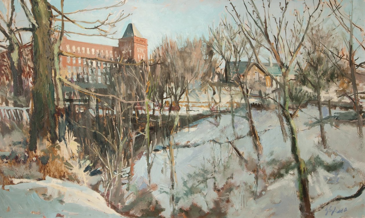 Springhead, Oldham yakınlarında by George Sykes