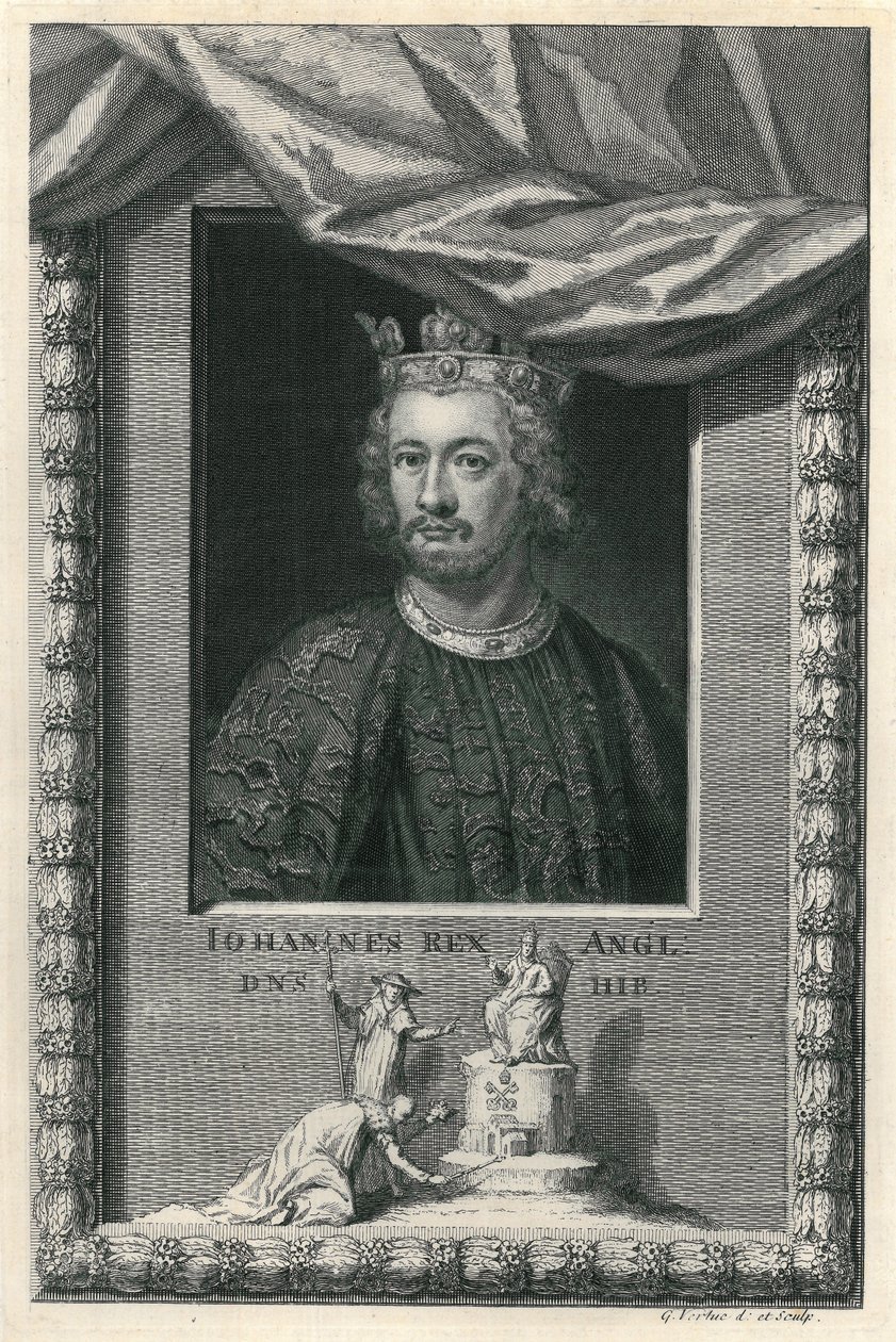 Kral John by George Vertue