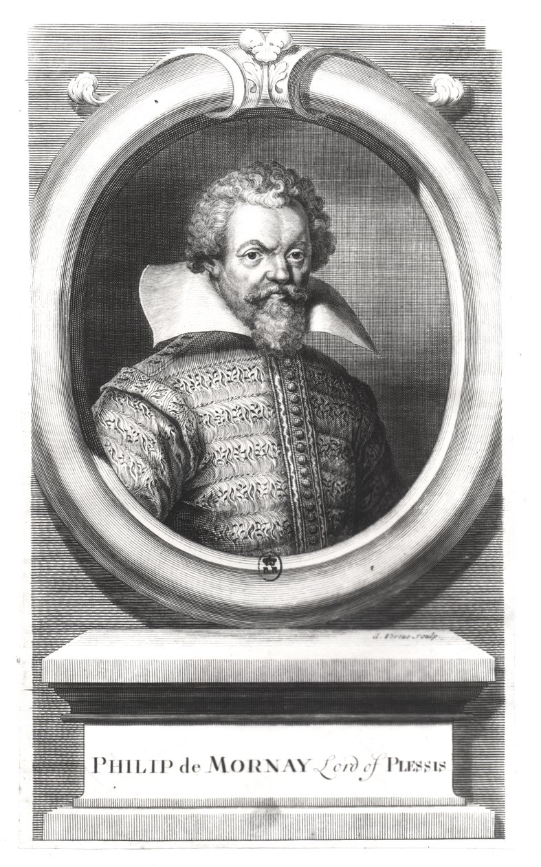 Philip de Mornay, Plessis Kontu (1549-1623) by George Vertue
