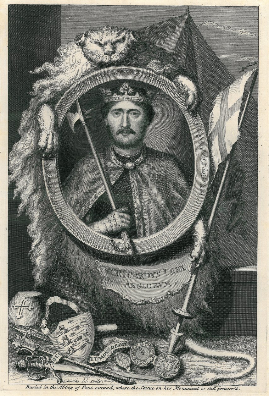 I. Richard by George Vertue
