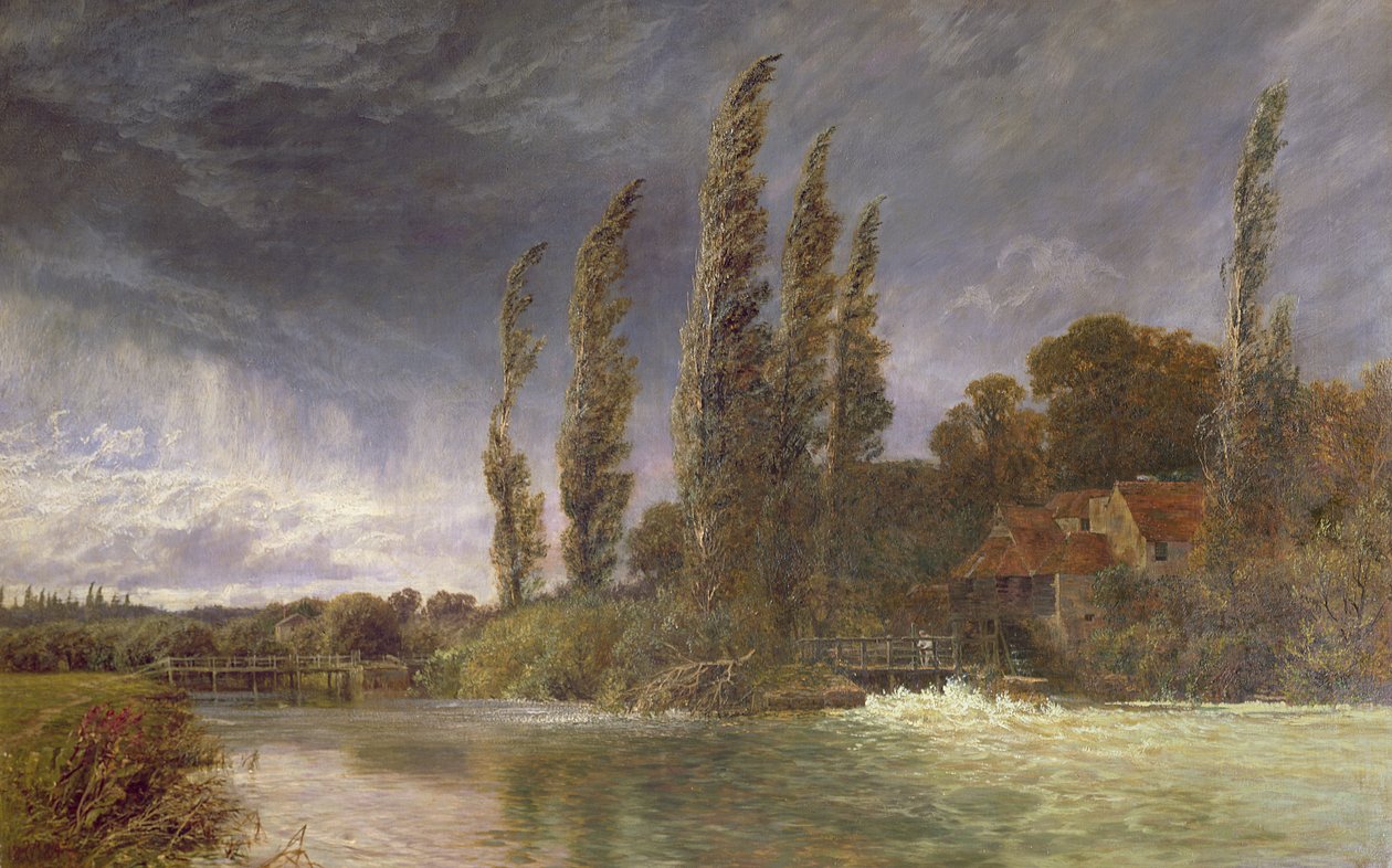 Iffley Değirmeni, 1884 by George Vicat Cole