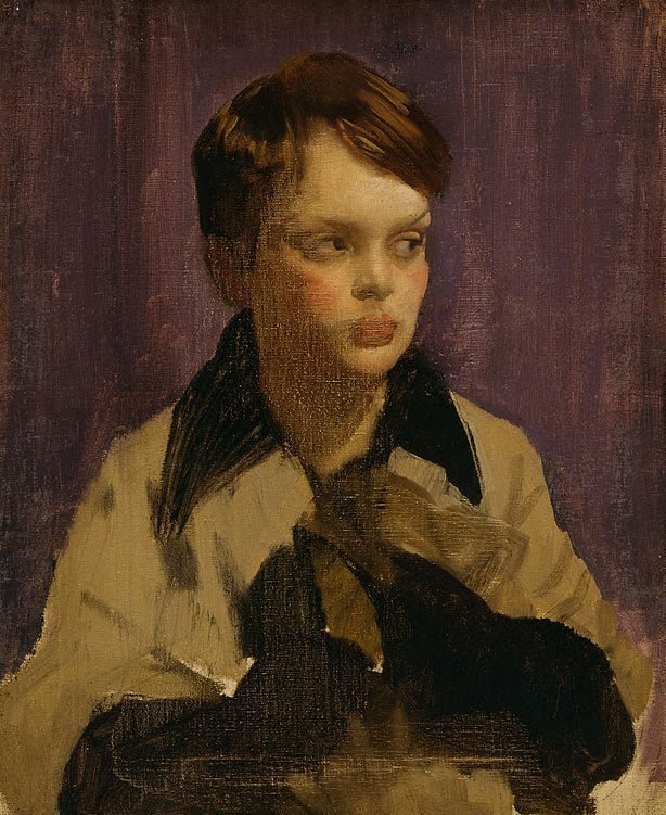 Portrait of Maurice Lambert  by George Washington Lambert
