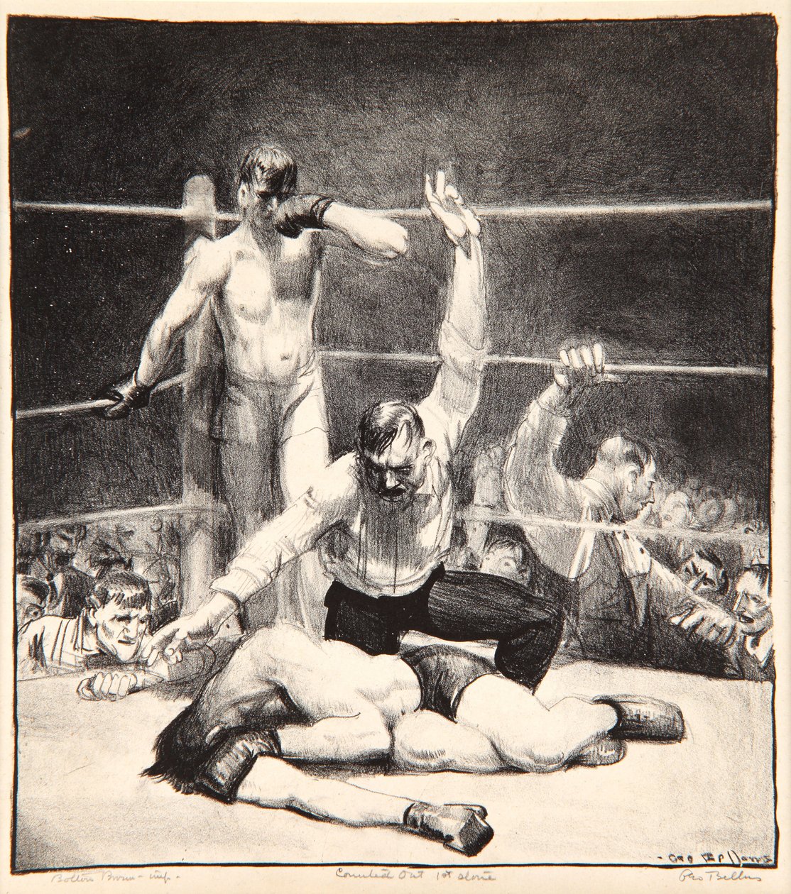 Geri Sayım, 1921 by George Wesley Bellows