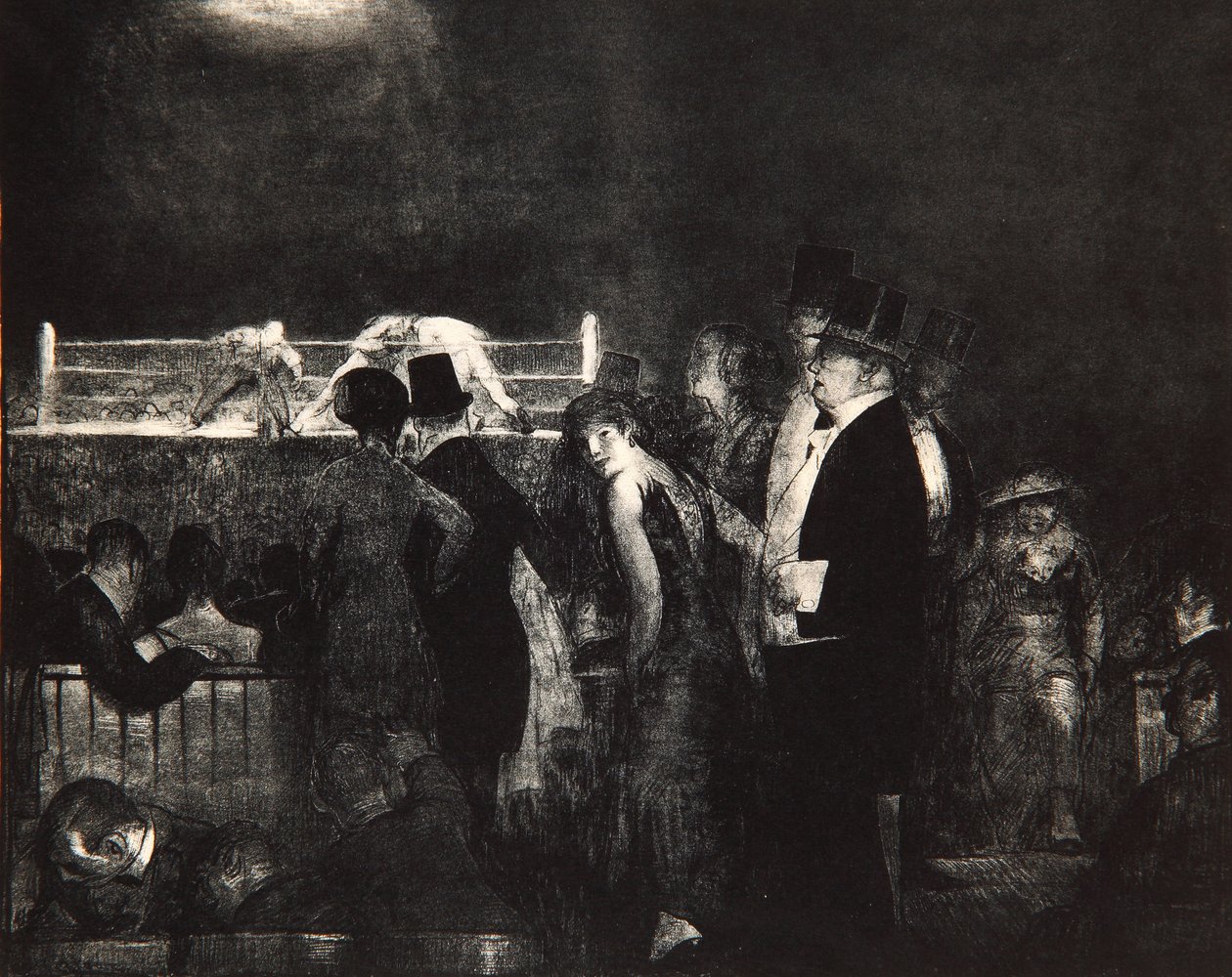 Ön elemeler, 1916 by George Wesley Bellows