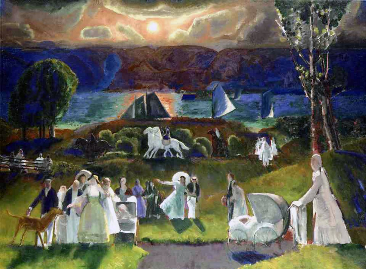 Yaz Fantazisi, 1924 by George Wesley Bellows
