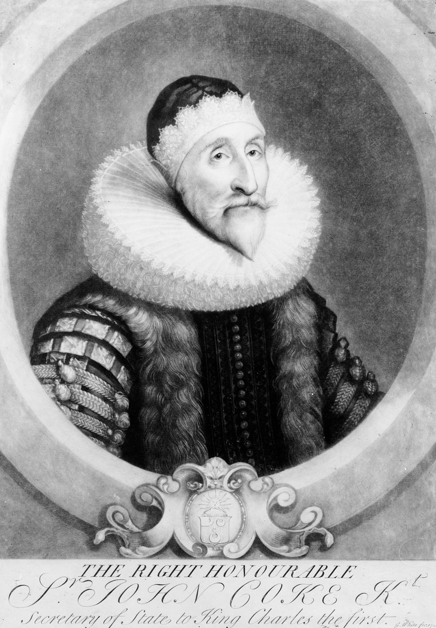 Sir John Coke, 1724 (mezzotint) by George White