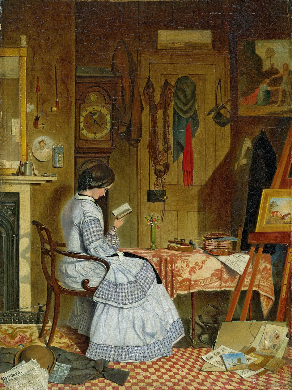 Sanatçıyı Beklerken, 1859 by George Winchester