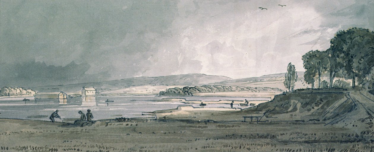 Yarmouth Feribotu, Wight Adası by George the Younger Barret
