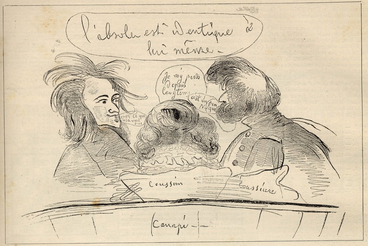 Mutlak, felsefeyi tartışan Franz Liszt, Madame d