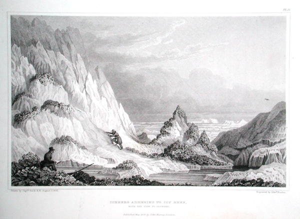 Edward Finden (1791-1857) tarafından kazınmış Sir John Franklin (1786-1847) tarafından 