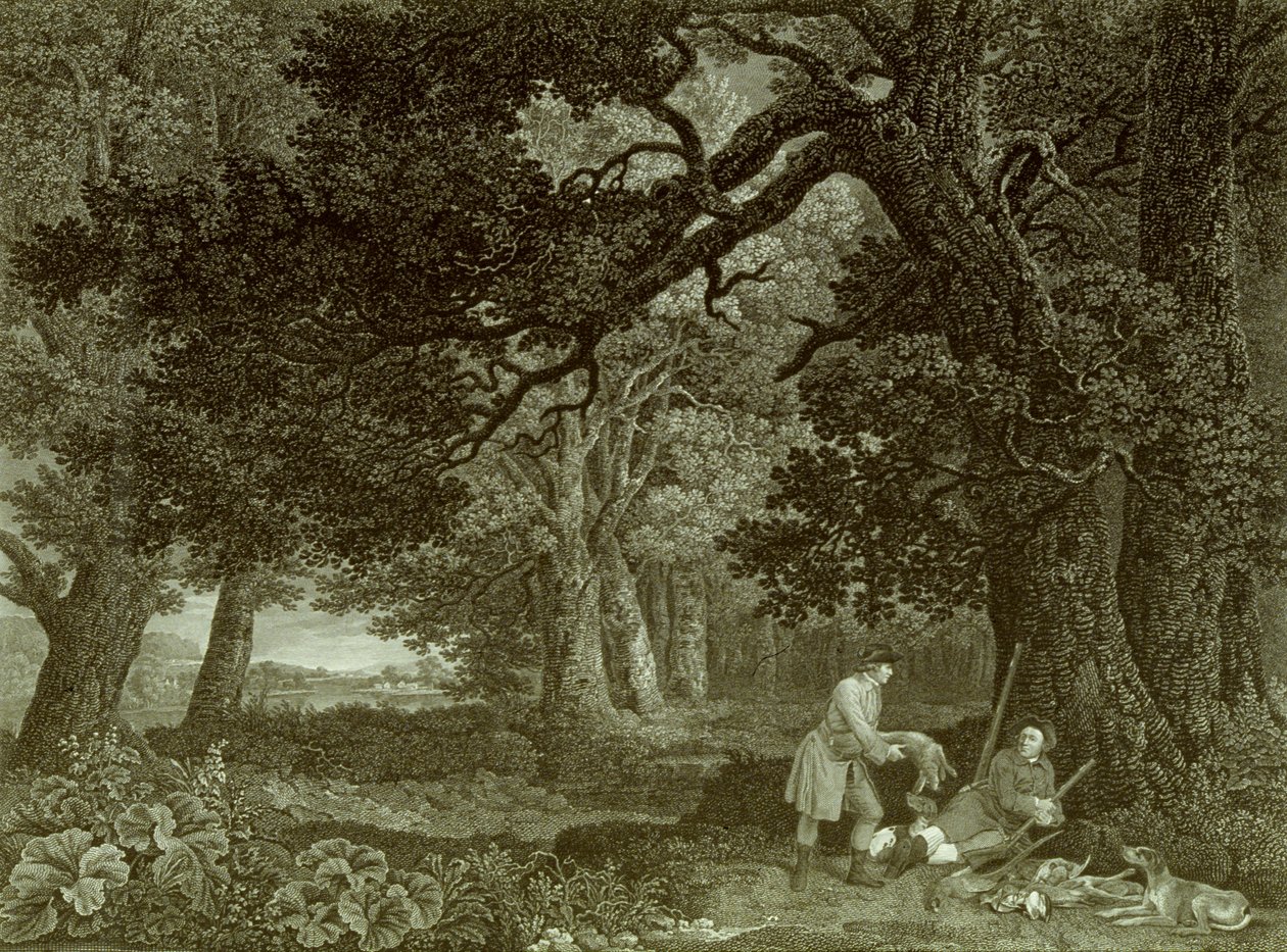 A Çekimden Sonra Durma, Plaka 4 (gravür) by George (after) Stubbs