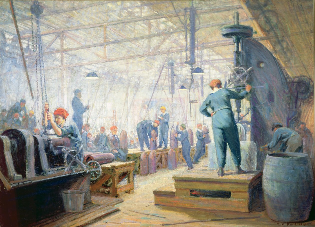 Kadın Operatörler by George Agnew Reid