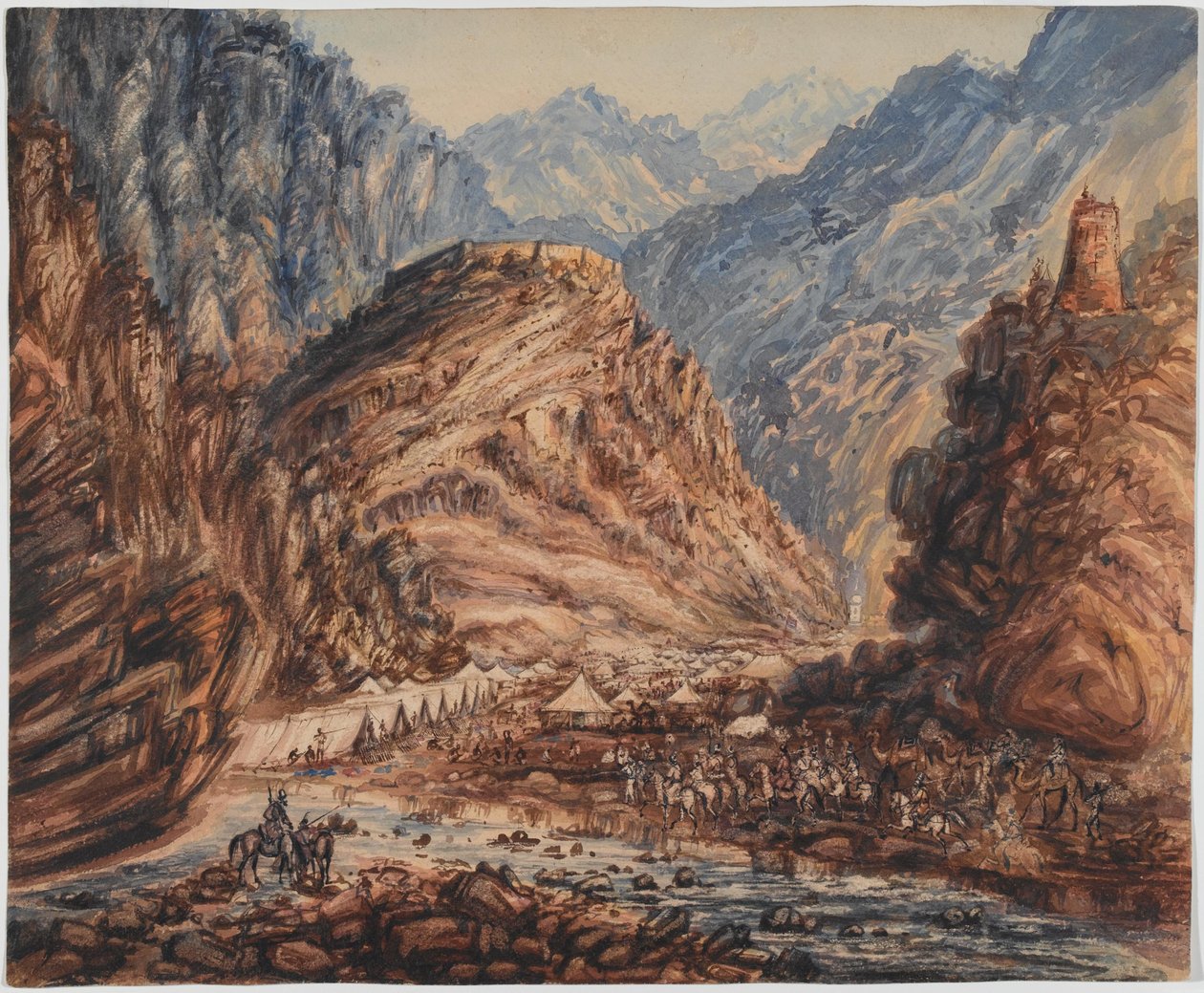 Ali Musjeed Kalesi, Tümgeneral Pollock