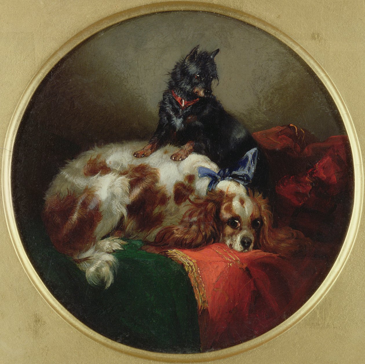 Blenheim Spaniel ve Teriyer, J.F. Herring