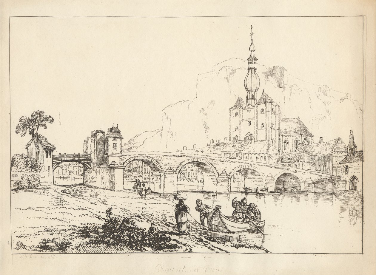 Dinant, No.1: Güneybatı Manzarası by George Arnald