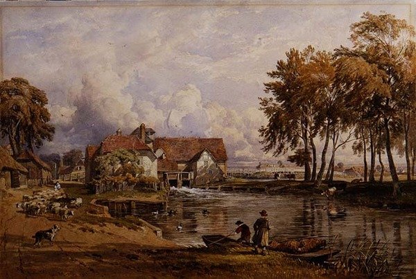 Streatley Değirmeni: Thames