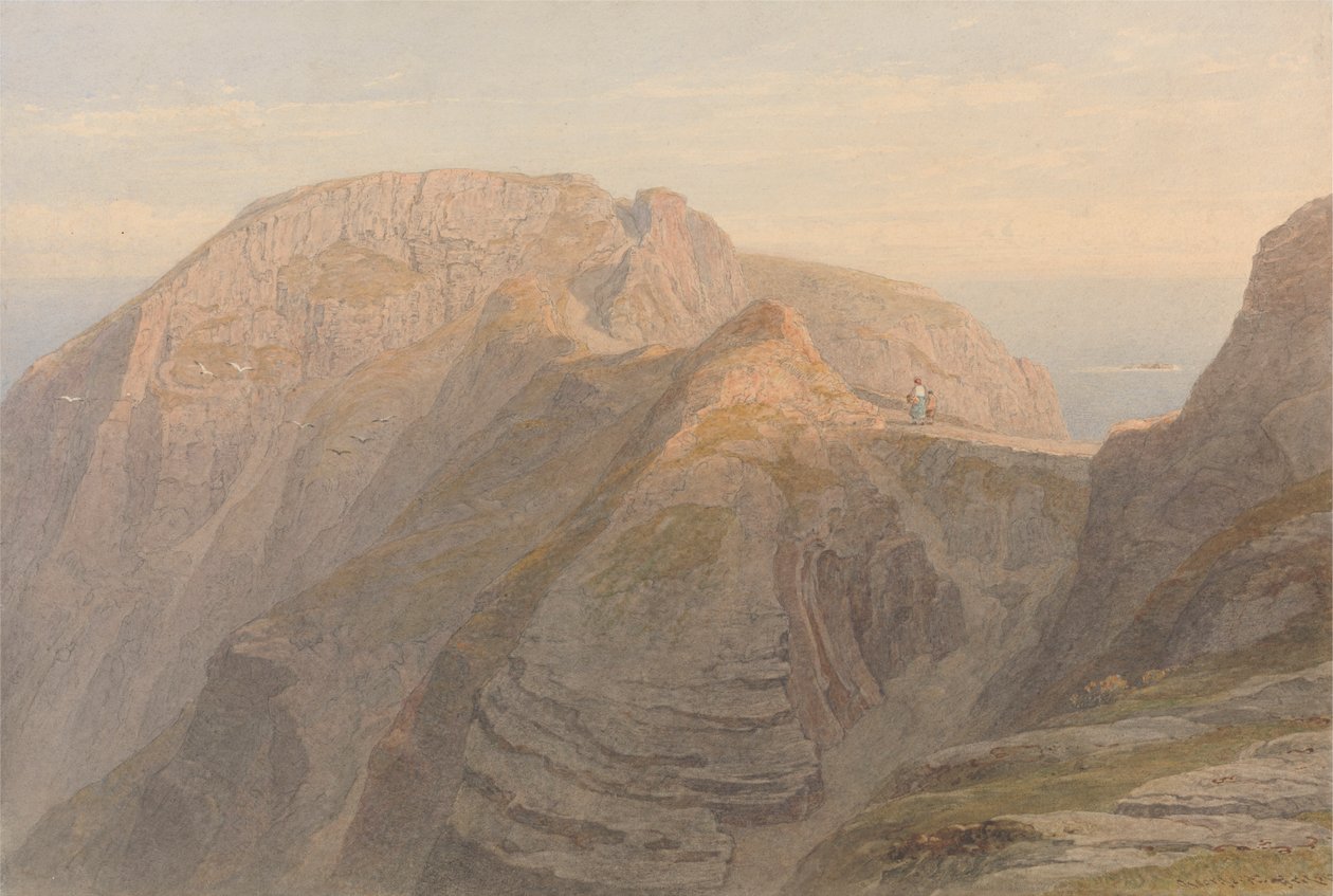 Coupée, Sark Adası by George Arthur Fripp