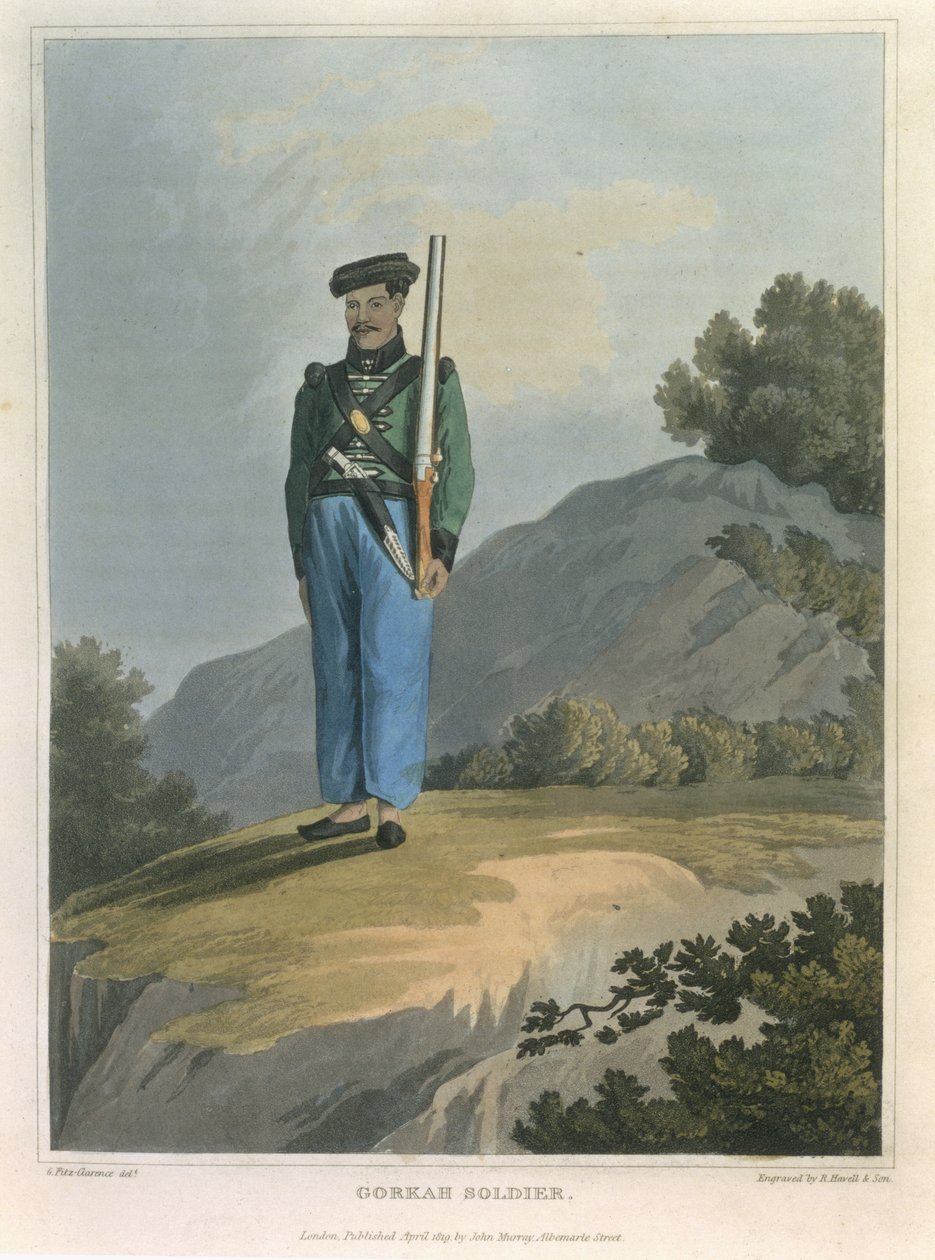 Gorkah Soldier, Journal of a Route Across India and Through Mısır
