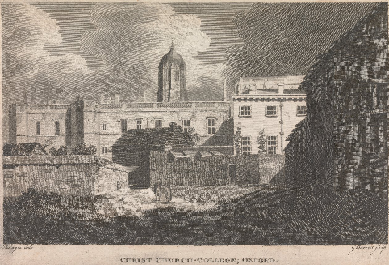 Christ Church-Kolej, Oxford; sayfa 68 (Birinci Cilt) by George Barret