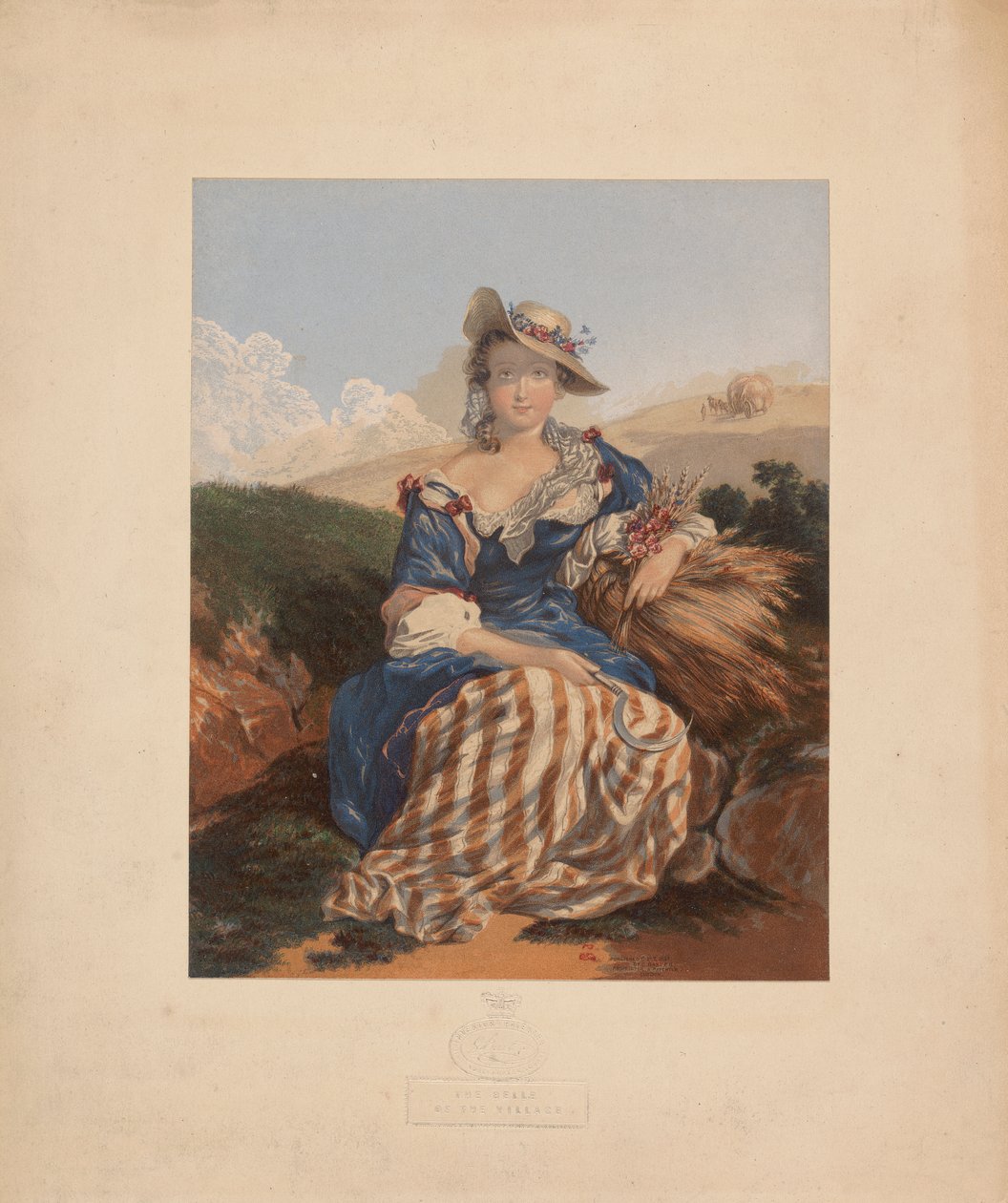 Köyün Güzeli by George Baxter