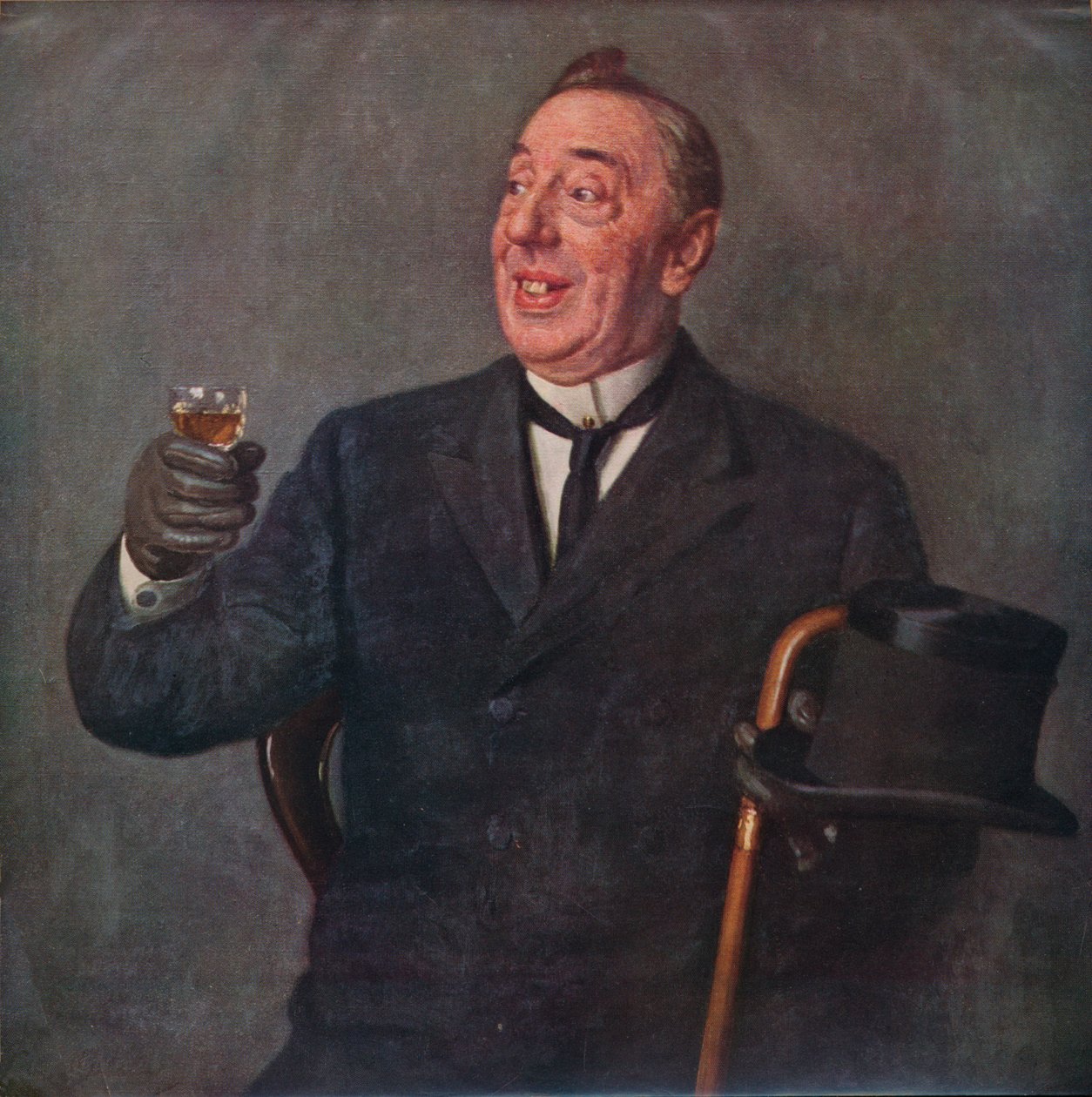 Yas tutan, 1935. by George Belcher