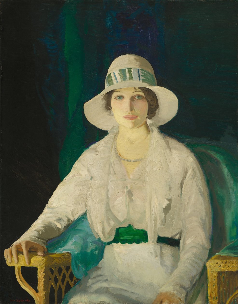 Florence Sittenham Davey (Bayan Randall Davey) by George Bellows