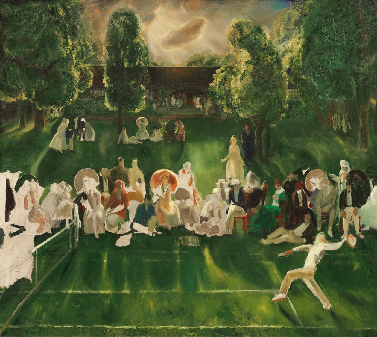Tenis Turnuvası by George Bellows