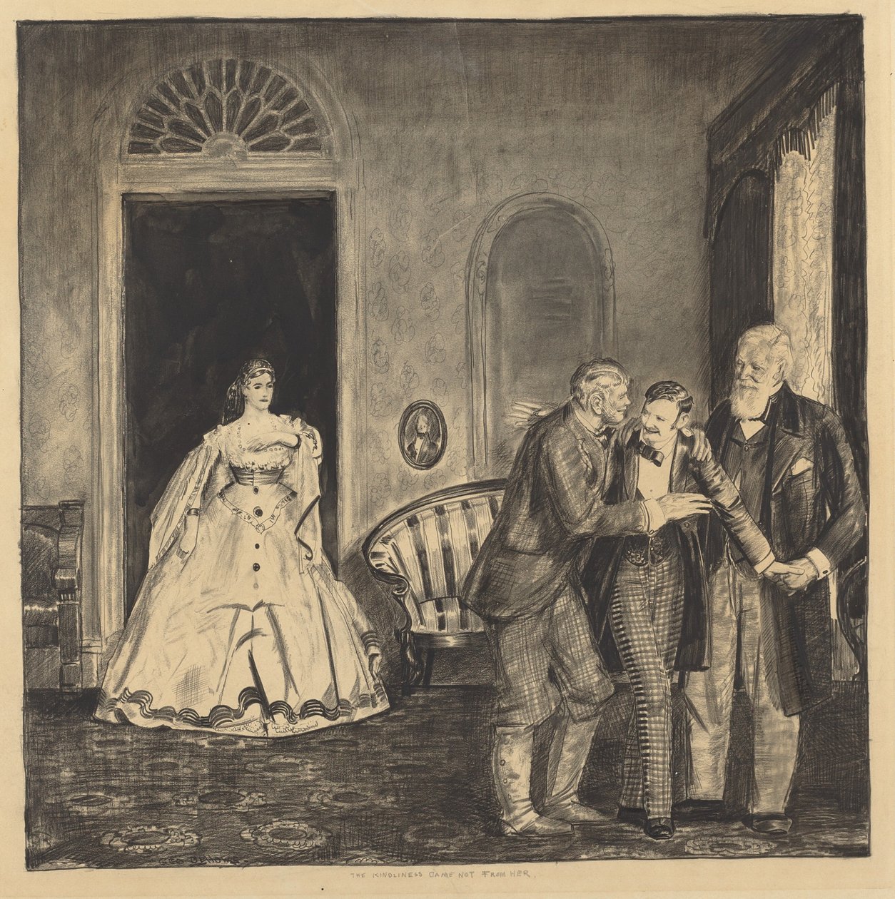 İyilik Ondan Gelmedi by George Bellows