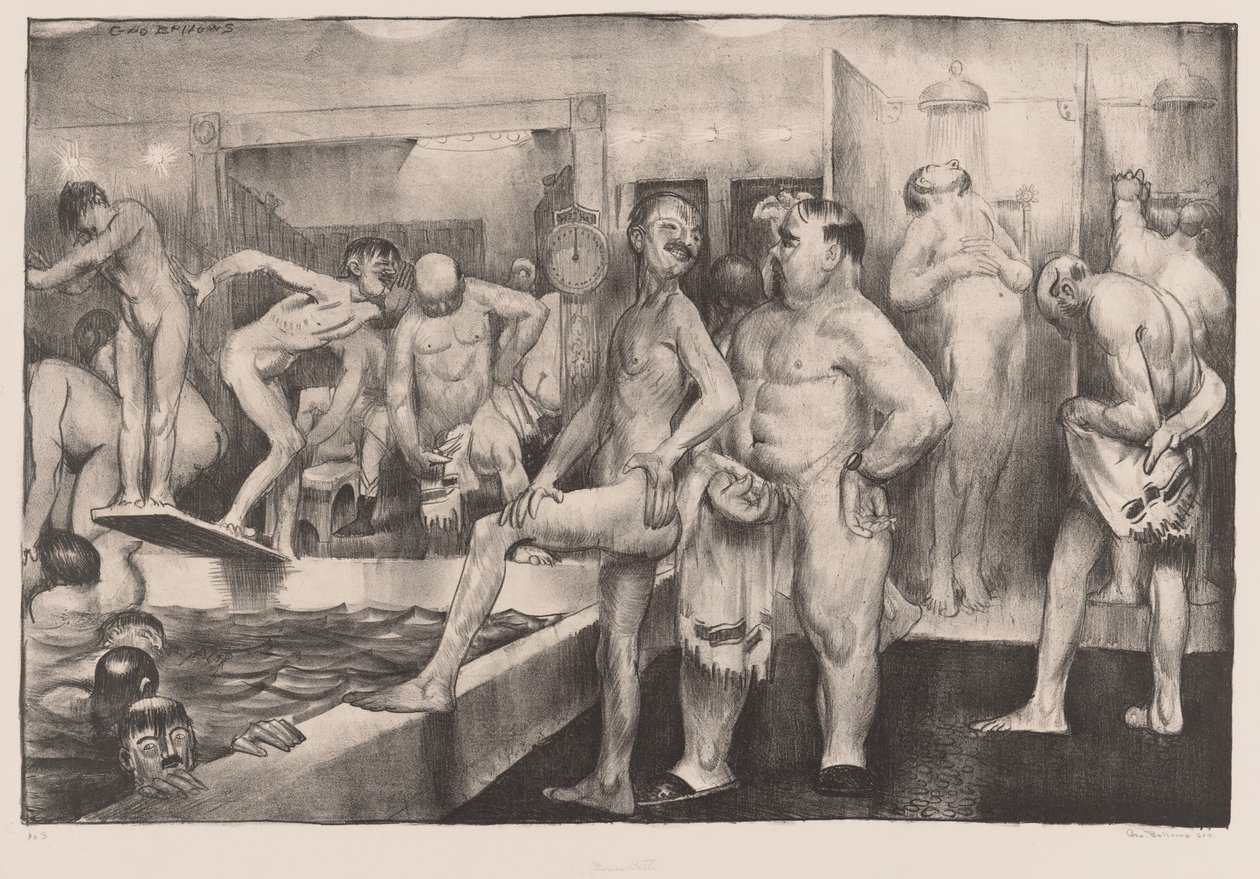 Duş-Banyo by George Bellows