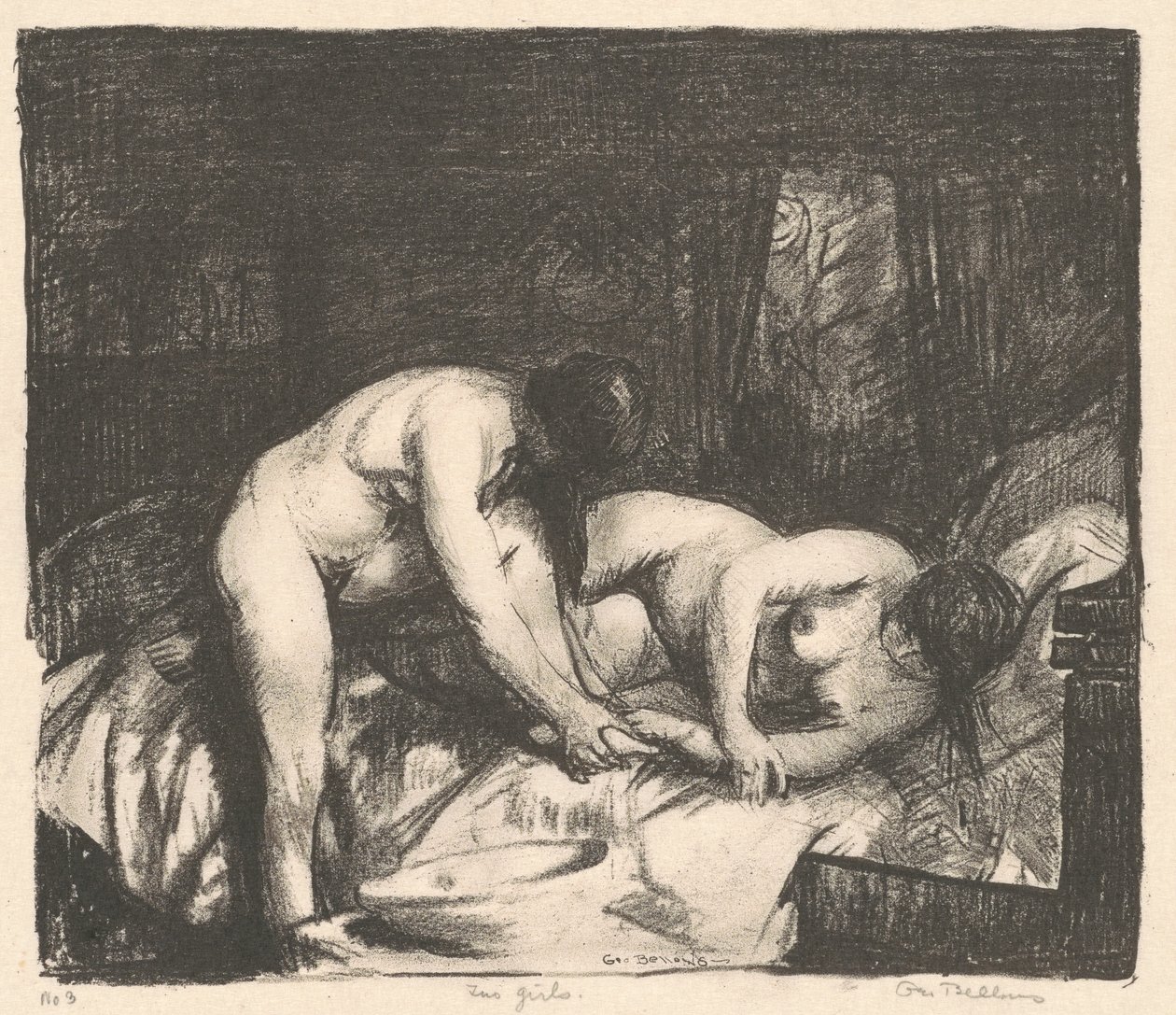İki kız by George Bellows