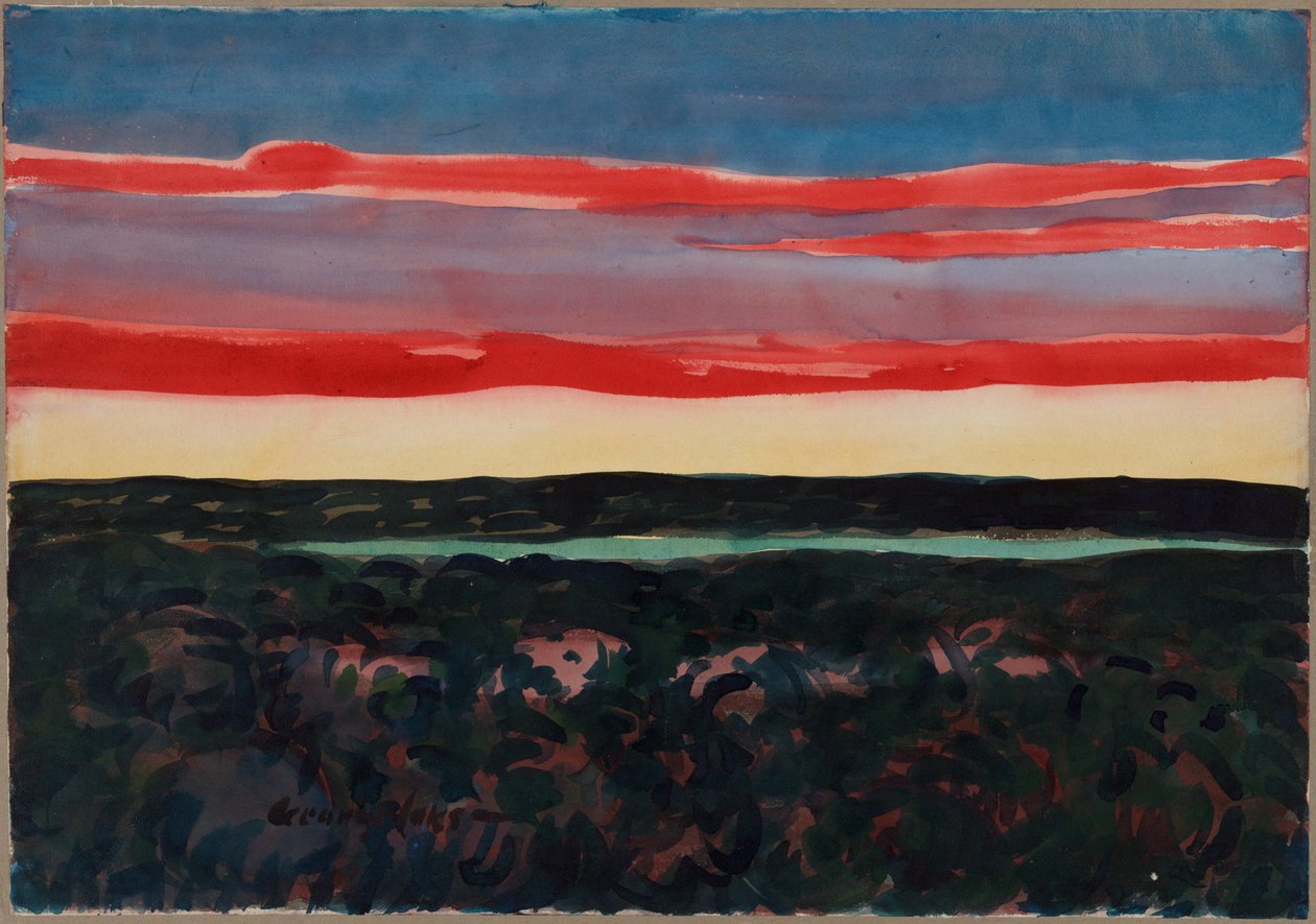 Akşam İhtişamı by George Benjamin Luks