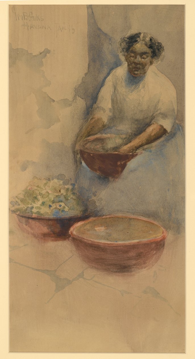 Havana, Küba by George Benjamin Luks