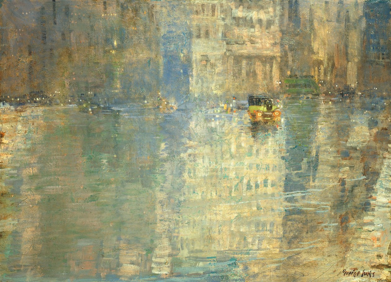 Madison meydanı by George Benjamin Luks