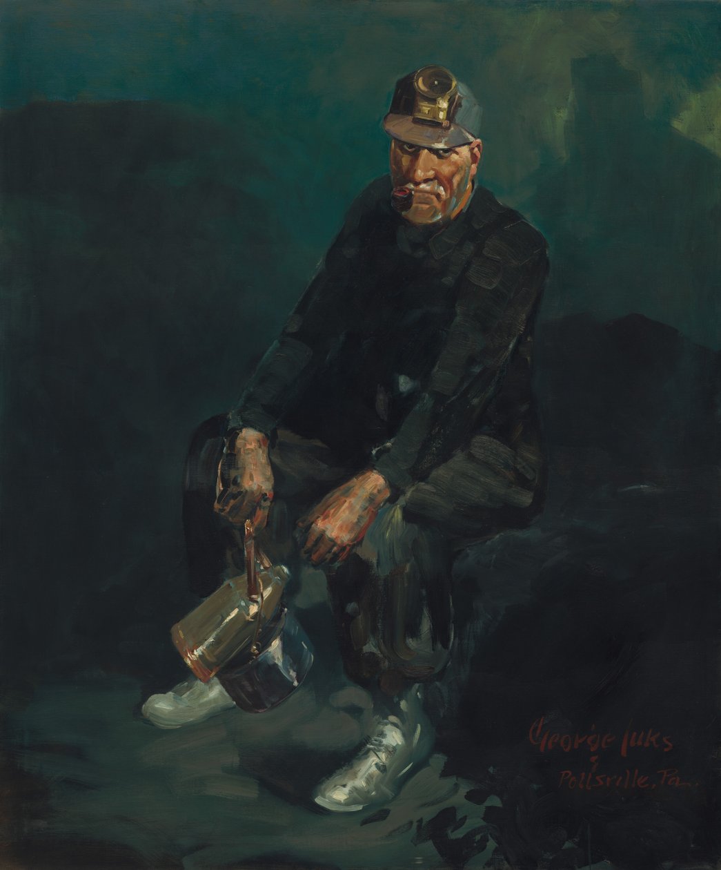 İtfaiyeci, 1925. by George Benjamin Luks